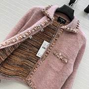 Fortok Chanel classic tweed jacket Pink - 4