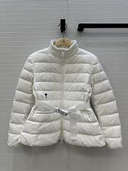 Fortok Dior DiorAlps Jacket Black Quilted Technical Taffeta White - 1