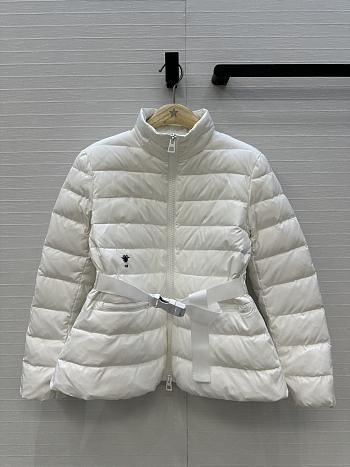 Fortok Dior DiorAlps Jacket Black Quilted Technical Taffeta White