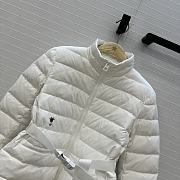 Fortok Dior DiorAlps Jacket Black Quilted Technical Taffeta White - 3