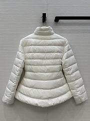 Fortok Dior DiorAlps Jacket Black Quilted Technical Taffeta White - 6