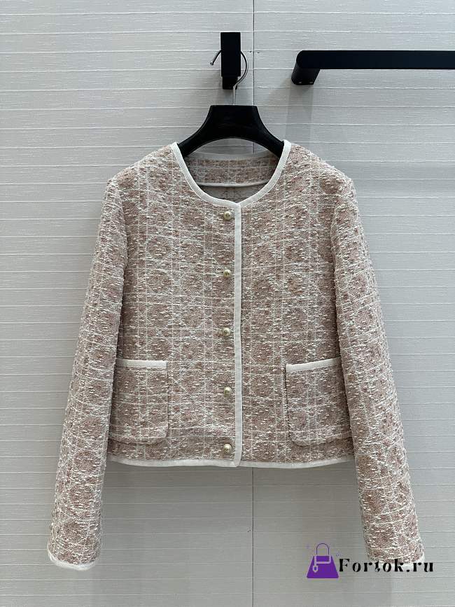 Fortok Dior Macrocannage Miniskirt Tweed - 1