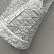 Fortok Moncler Vayres Diamond-Quilted Padded Gilet White  - 2