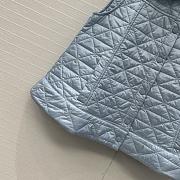 Fortok Moncler Vayres Diamond-Quilted Padded Gilet Light Blue - 2