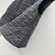 Fortok Moncler Vayres Diamond-Quilted Padded Gilet Black  - 6