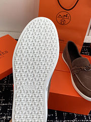 Fortok Hermes Ignacio loafer Suede Brown - 4
