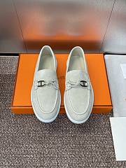 Fortok Hermes Ignacio loafer Suede Grey - 1
