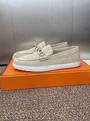 Fortok Hermes Ignacio loafer Suede Grey - 6