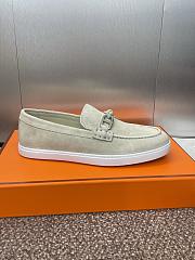 Fortok Hermes Ignacio loafer Suede Grey - 5