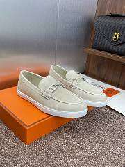Fortok Hermes Ignacio loafer Suede Grey - 2