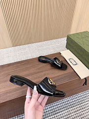 Fortok Gucci GG Flats Black - 2