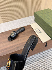 Fortok Gucci GG Flats Black - 3