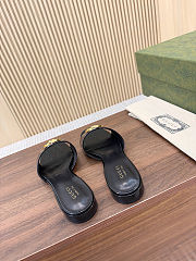 Fortok Gucci GG Flats Black - 4