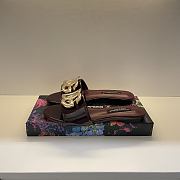 Fortok Dolce & Gabbana D&G slippers patent leather Brown - 3