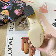 Fortok Dolce & Gabbana D&G slippers patent leather Heels Yellow - 6