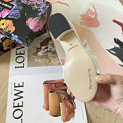 Fortok Dolce & Gabbana D&G slippers patent leather Heels White - 5