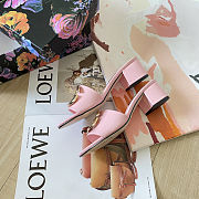 Fortok Dolce & Gabbana D&G slippers patent leather Heels Pink - 4