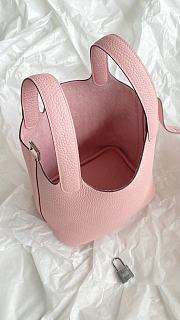 Fortok Hermès Picotin Lock 18 Bag Pink 18cm   - 3