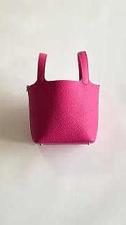 Fortok Hermès Picotin Lock 18 Bag Hot Pink 18cm  - 4