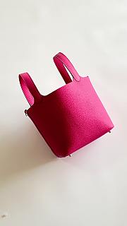 Fortok Hermès Picotin Lock 18 Bag Hot Pink 18cm  - 2