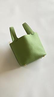 Fortok Hermès Picotin Lock 18 Bag Green 18cm  - 3