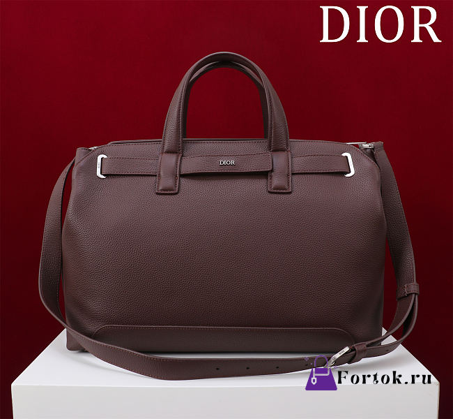 Fortok Dior Normandie tote bag Rouge 42 x 27.5 x 17cm - 1
