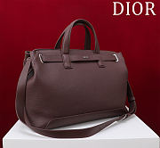 Fortok Dior Normandie tote bag Rouge 42 x 27.5 x 17cm - 5