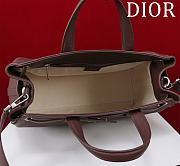 Fortok Dior Normandie tote bag Rouge 42 x 27.5 x 17cm - 4