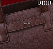 Fortok Dior Normandie tote bag Rouge 42 x 27.5 x 17cm - 2