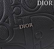 Fortok Dior Weekender 40 Moss Black Gravity Leather and Black Grained Calfskin 57.5 x 34.5 x 22cm - 6
