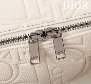 Fortok Dior Weekender 40 Ivory Dior Gravity Leather and Black Grained Calfskin 57.5 x 34.5 x 22cm  - 2