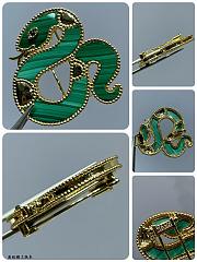 Fortok Van Cleef & Arpels Lucky Animals Snake Clip  - 3