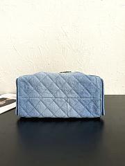 Fortok Chanel 25 Blue Denim Mini Bag 25.5×12×20cm - 6