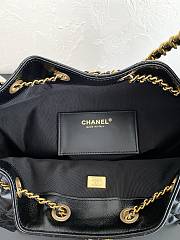 Fortok Chanel 25 Black Small Bag 30 x 26 x 14cm - 4