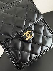 Fortok Chanel 25 Black Small Bag 30 x 26 x 14cm - 5