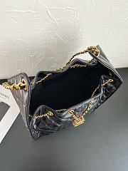 Fortok Chanel 25 Black Small Bag 30 x 26 x 14cm - 2
