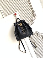 Fortok Chanel 25 Black Medium Backpack 23 x 23 x 14cm - 1