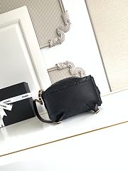 Fortok Chanel 25 Black Large Backpack 31x30x17cm  - 5