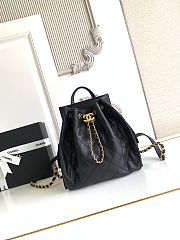 Fortok Chanel 25 Black Large Backpack 31x30x17cm  - 2