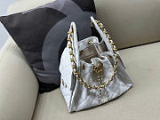 Fortok Chanel 25 White Medium Bag 40 x 30 x 15cm  - 2