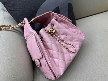 Fortok Chanel 25 Pink Medium Bag 40 x 30 x 15cm