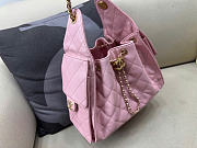Fortok Chanel 25 Pink Medium Bag 40 x 30 x 15cm - 6