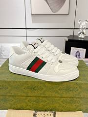 Fortok Gucci Screener sneaker white leather - 1