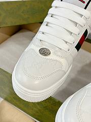 Fortok Gucci Screener sneaker white leather - 4