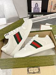 Fortok Gucci Screener sneaker white leather - 2