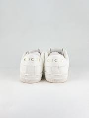 Fortok Gucci GG Crystal Screener Sneaker White - 6