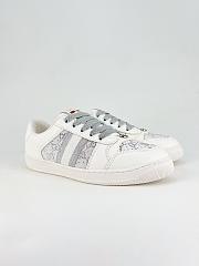 Fortok Gucci GG Crystal Screener Sneaker White - 5