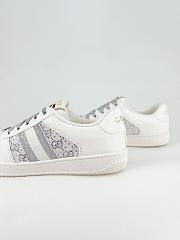 Fortok Gucci GG Crystal Screener Sneaker White - 3