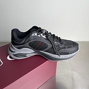 Fortok Gucci 2.0 sneaker black mesh and leather  - 5