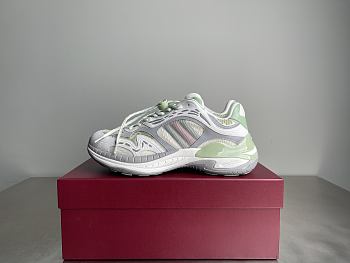 Fortok Gucci 2.0 trainer green mesh and leather  
